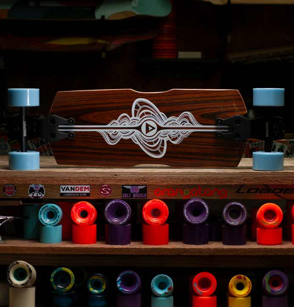 Pantheon Bandito Jm Pro Bracket Longboard [Free UK Shipping]