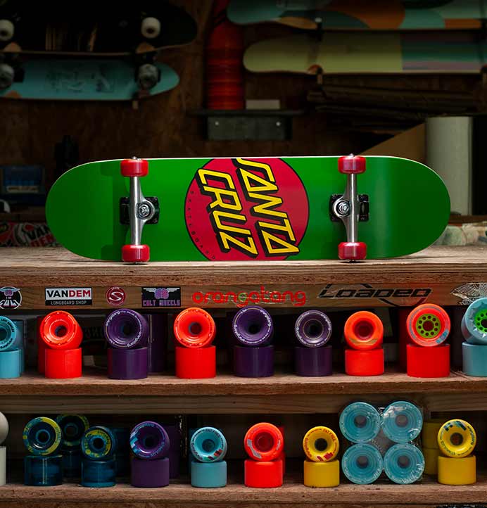 Santa Cruz Mid Classic Dot Kids Skateboard Review