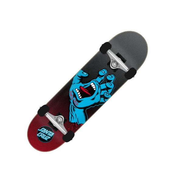 Santa Cruz Screaming Hand Kids Skateboard - Large - Multi [Free UK