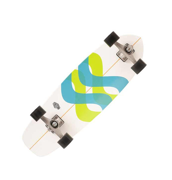Surfskate Complet Triton By Carver - 76,8 Cm - Truck CX - Pour Pompage Et Descente