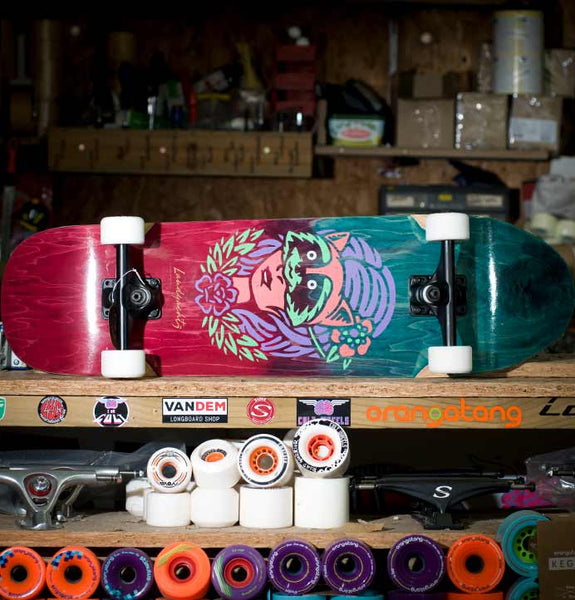 Landyachtz Atv-x Perfecto Racoon Shaped Skateboard [Free UK Shipping]