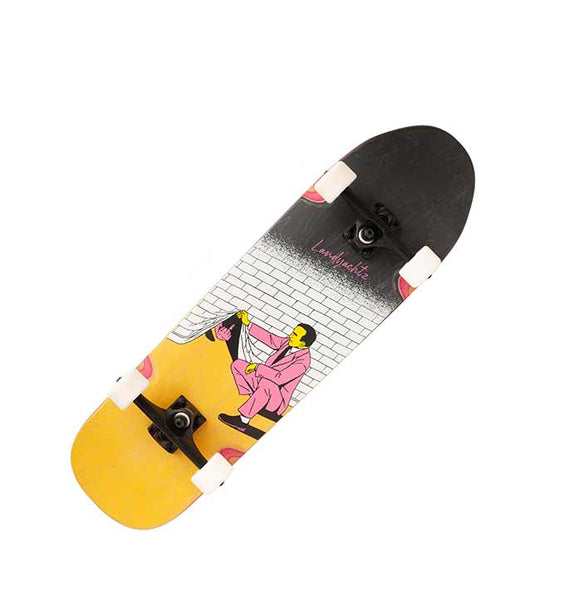 Landyachtz Atv Perfecto Speakeasy Shaped Skateboard [Free UK Shipping]
