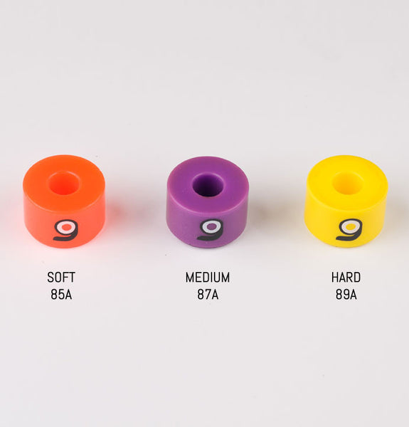 Bushings Orangatang Nipples – Lot De 4, Dureté Violet Medium, Pour Trucks Paris, Tracker, Gullwing