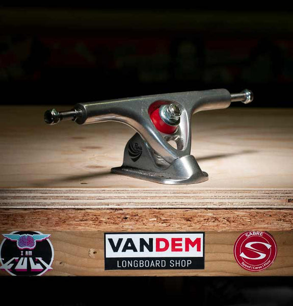 Paris V3 180mm 50° Longboard Truck - Raw Polished | Buy Now