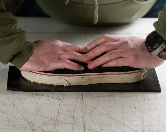 Longboard Footbrake Apply The Shoe