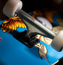 Anti Hero Classic Eagle Kids Skateboard - Small - Blue