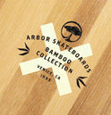 Arbor Fish 37" Bamboo 2024 Pintail Longboard