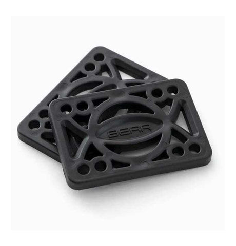 Bear Trucks 1/4 Inch Flat Longboard Risers (pair)