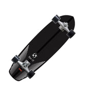 Carver 32.5 Inch Black Tip Carbon CX Surfskate