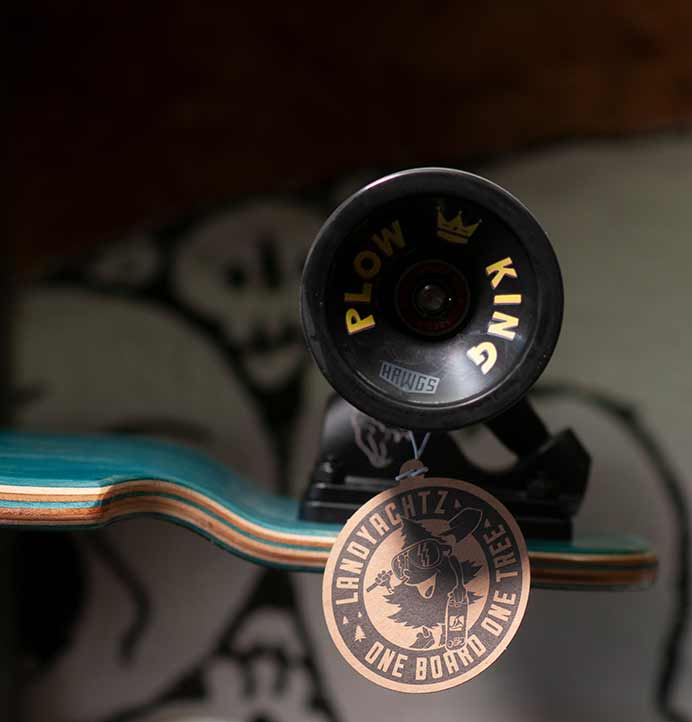 Landyachtz Top Cat 37" Palm Longboard Cruiser