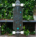 Lush Longboards Freebyrd Lo-Pro Woodgrain Drop-through Longboard