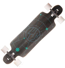 Lush Longboards Freebyrd Lo-Pro Woodgrain Drop-through Longboard