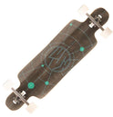 Lush Longboards Freebyrd Lo-Pro Woodgrain Drop-through Longboard