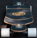 Lush Longboards Freebyrd Lo-Pro Woodgrain Split Angle Longboard