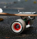 Lush Longboards Freebyrd Lo-Pro Woodgrain Split Angle Longboard
