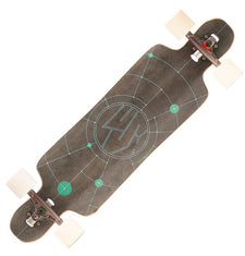 Lush Longboards Freebyrd Lo-Pro Woodgrain Split Angle Longboard