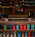 Lush Longboards Freebyrd Lo-Pro Woodgrain Split Angle Longboard