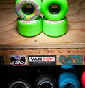 Powell Peralta Byron Essert 72mm Longboard Wheels 75a Green