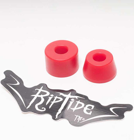 Shorty's Red Doh-Doh Bushings 95a Medium Hard (2 Sets) For Skateboards
