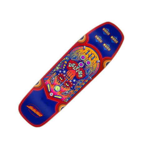 Santa Cruz Delfino Pinball Pro 9.14" Shaped Deck