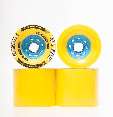 Seismic Delta 78.5mm Longboard Wheels