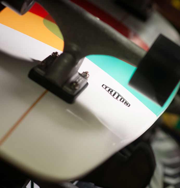Planche Surfskate TRITON By Carver PRISMAL 32" - Pour Carving Et Pumping Fluide