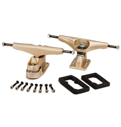 Carver 6.5" C7 + C2 Surfskate Trucks - Bel Air Gold Metallic