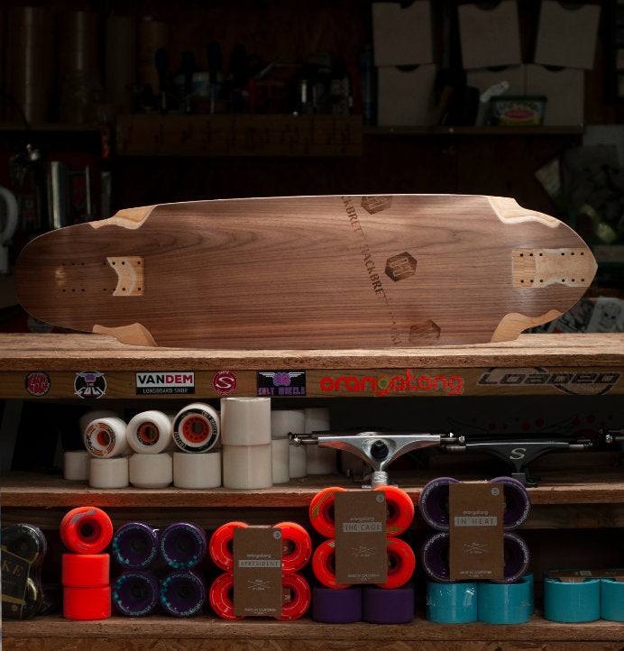 
  Downhill and freeride longboards