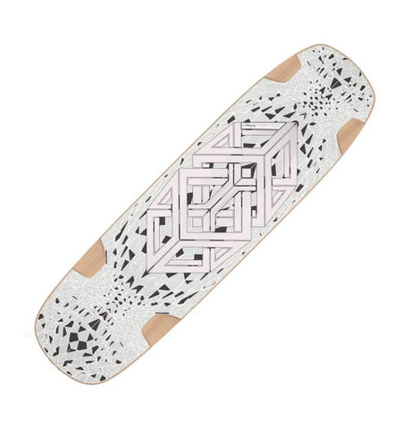 Loaded SnubNose Tesseract 2 Freeride Longboard Deck