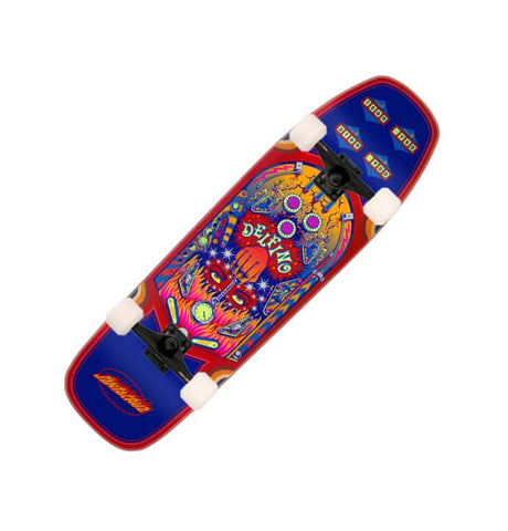 Santa Cruz Delfino Pinball Pro 9.14" Shaped Cruiser Board