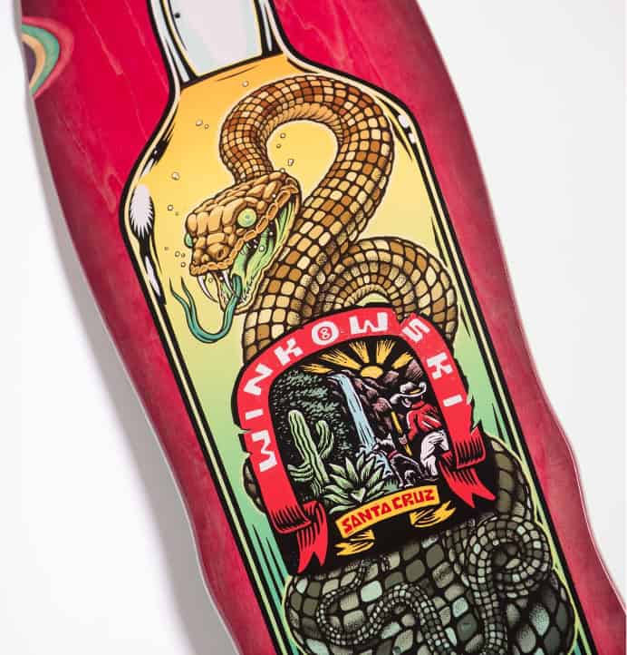 Santa Cruz Winkowski Agave Snake Pro 10.35" Shaped Cruiser Board Review