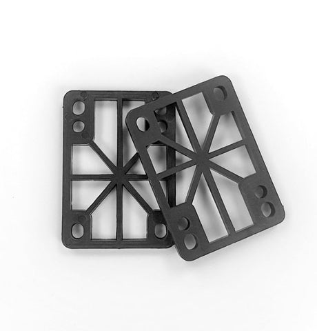 1/4 Inch Flat Longboard Risers (pair)
