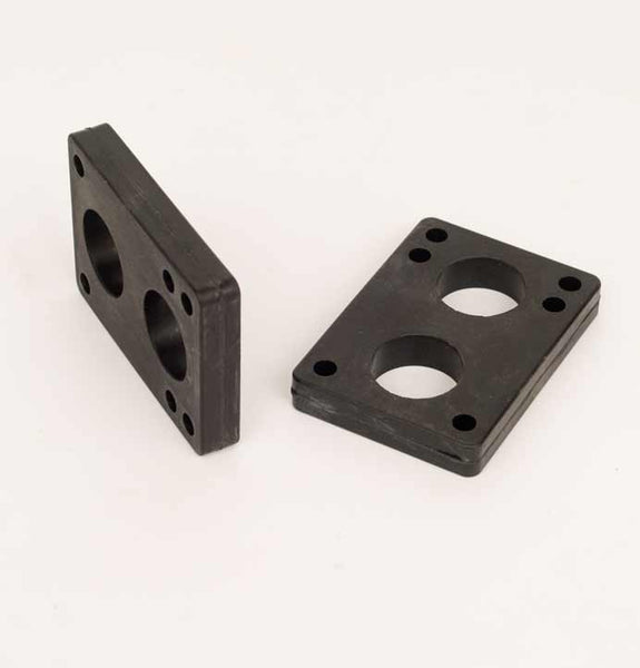 Soft 1/2 Inch Longboard Risers (pair) | Buy Now