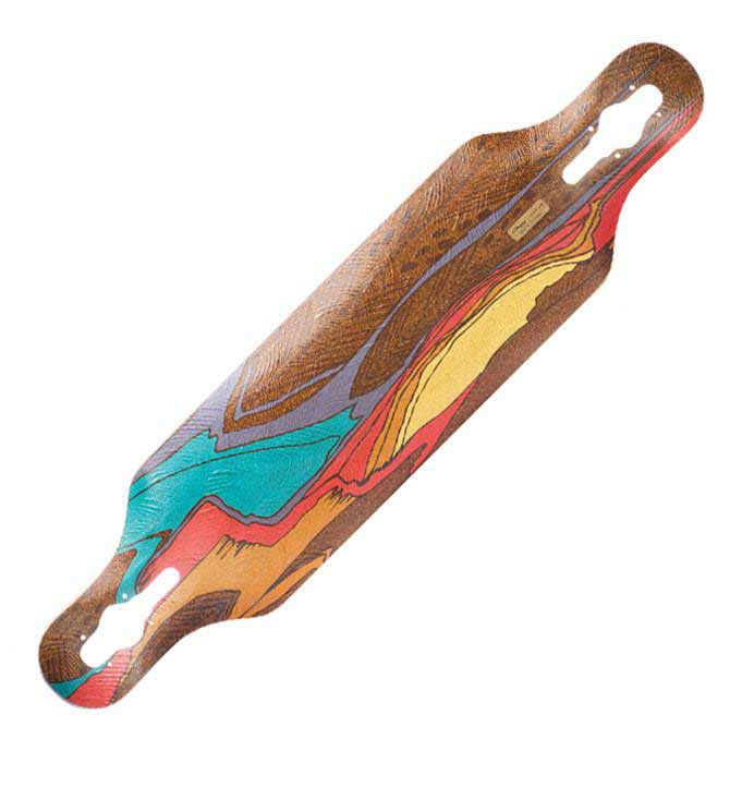 Loaded Icarus Flex 1 – Longboard Complet Twintip Bambou & Liège – Carving & Pompage Puissant