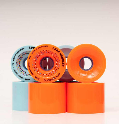 Orangatang Love Handles 65mm Longboard Wheels - Choose Colour