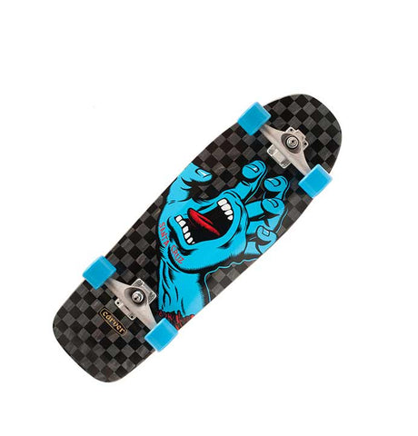  Santa Cruz Screaming Hand Skateboard Sticker in Blue