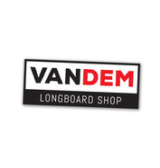 Vandem Longboard Shop Sticker 90x36